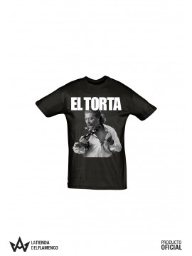 Camiseta Hombre Negra Juan Moneo EL TORTA Imagen