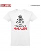 Camiseta Keep Calm Malajen