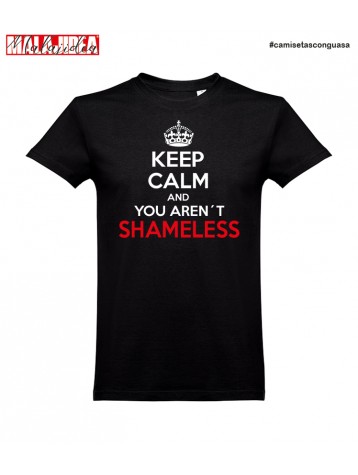 Camiseta Keep Calm Shameless