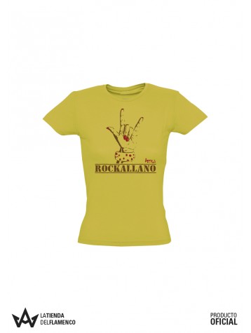 Camiseta Chica Miel Rockallano de Astola