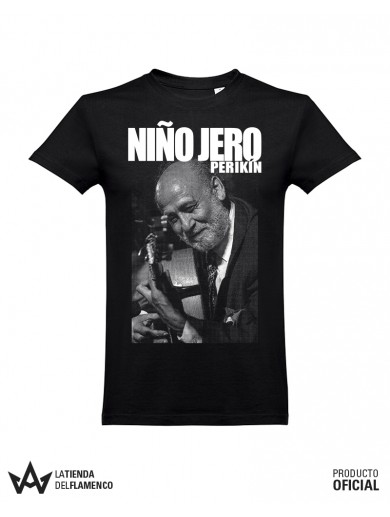 Camiseta Unisex Negra PERIKIN NIÑO JERO