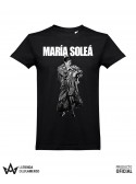Camiseta Unisex Negra MARÍA SOLEÁ